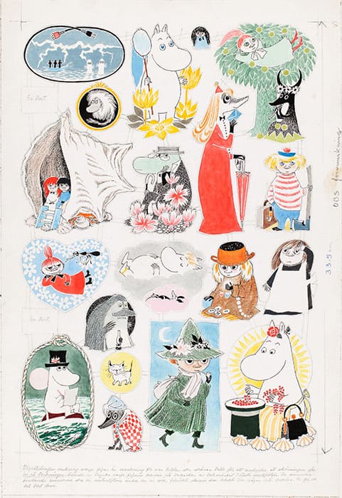 トーベとムーミン展 ～とっておきのものを探しに～ 長野県立美術館-9