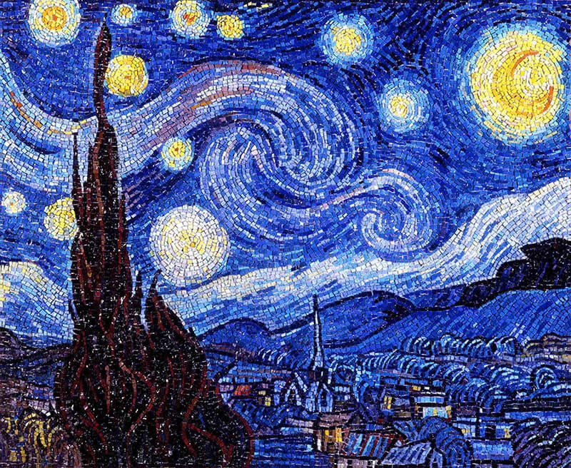 ゴッホ・ガラスモザイク絵画展　 ―幾千のガラスの輝き　よみがえる情熱の名画― 北一ヴェネツィア美術館-2