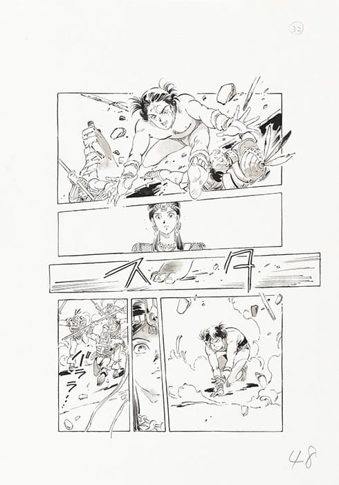 描く人、安彦良和 新潟県立近代美術館-11