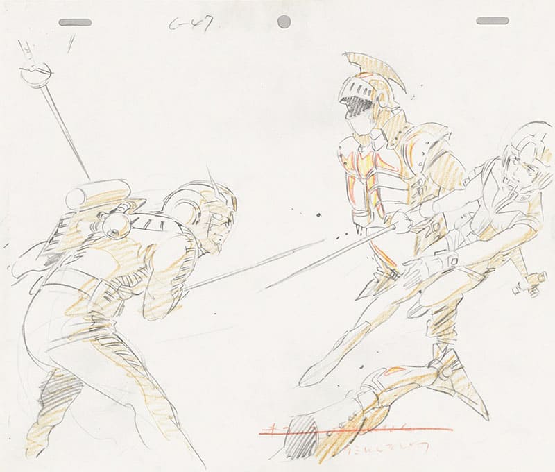 描く人、安彦良和 新潟県立近代美術館-7