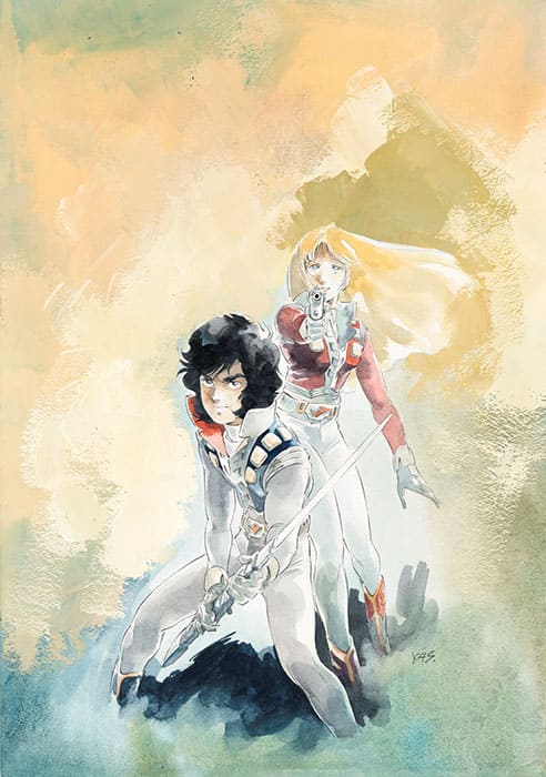 描く人、安彦良和 新潟県立近代美術館-9