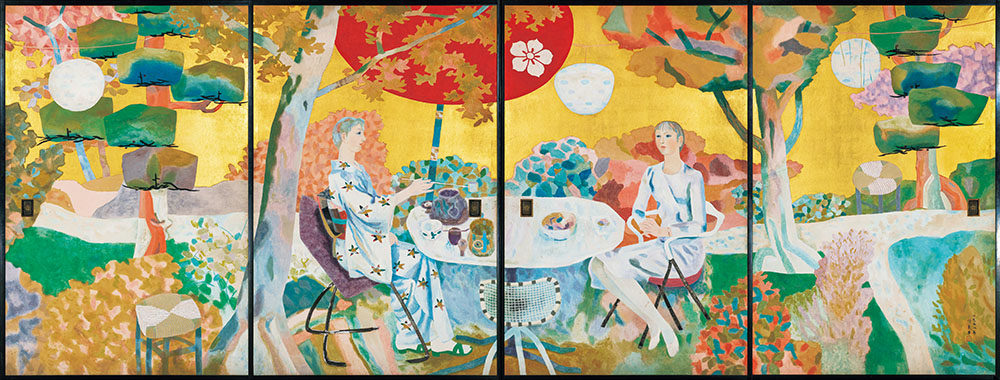 〈没後50年記念〉特別企画展 モダンなときめき―智積院襖絵の魅力― 京都府立堂本印象美術館-1