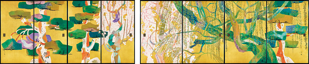 〈没後50年記念〉特別企画展 モダンなときめき―智積院襖絵の魅力― 京都府立堂本印象美術館-2