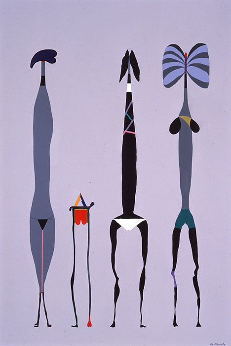 ［特集展示］ 絵画の臨界点 ー若松光一郎、鎌田正蔵のフォルム─ 福島県立美術館-2