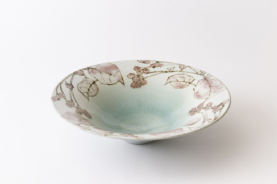 鉄絵銅彩　神谷紀雄陶展　春風陶花 千葉県立美術館-1