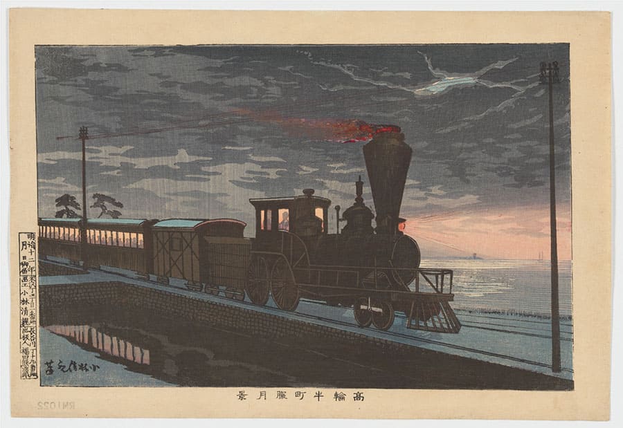 トワイライト、新版画―小林清親から川瀬巴水まで 三菱一号館美術館-4