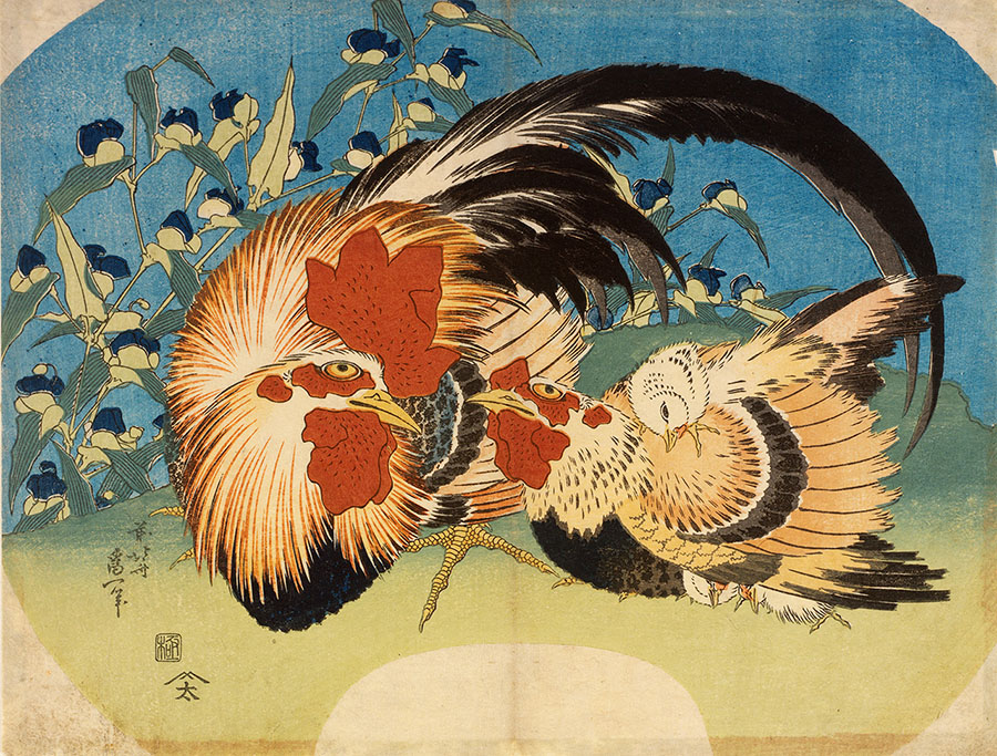 ロックフェラー・コレクション花鳥版画展　北斎、広重を中心に 千葉市美術館-5