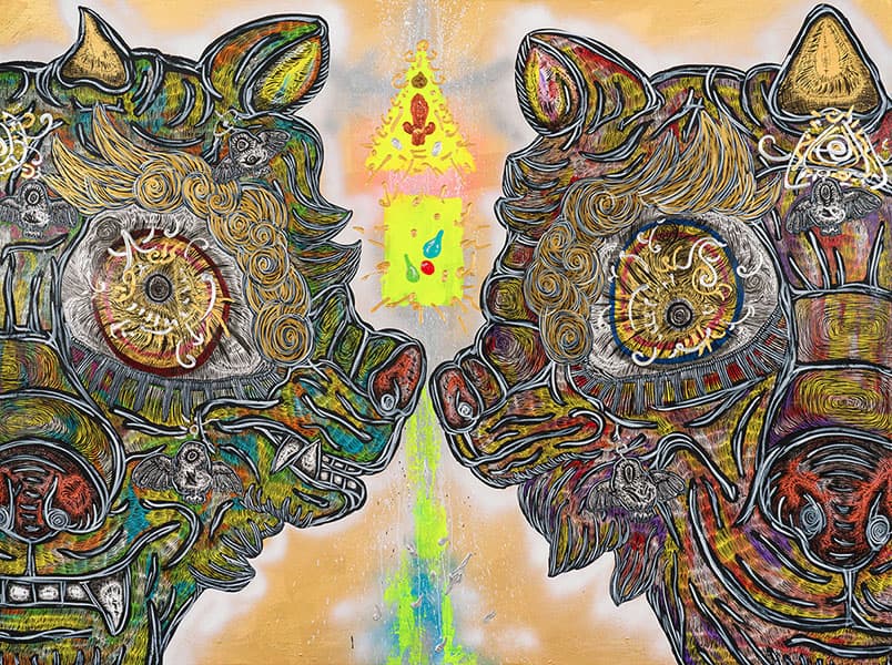 小松美羽　祈り　宿る 北海道立函館美術館-4