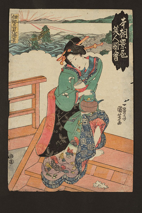 徹底解剖！浮世絵で見る江戸のライフスタイル―国貞・英泉・芳年の描いた『粋な』女たち 芦屋市立美術博物館-5