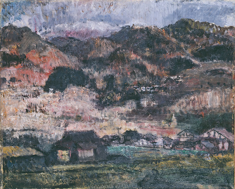 中野皖司 生誕100年記念「透徹の眼－須田国太郎から村上華岳へ－」 中野美術館-3