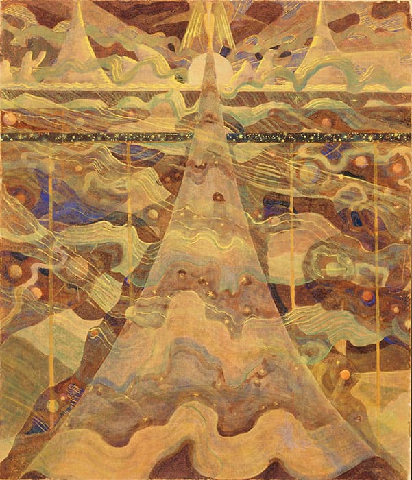 チュルリョーニス展 内なる星図 国立西洋美術館-10