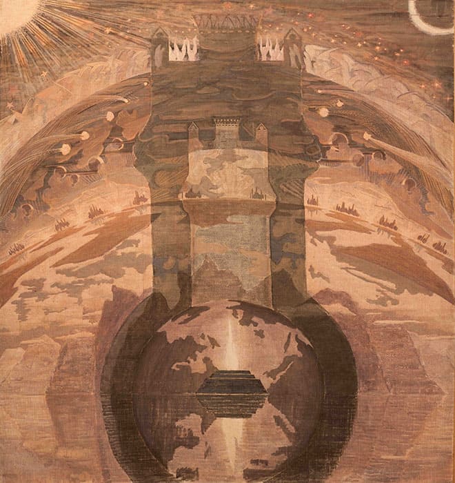 チュルリョーニス展 内なる星図 国立西洋美術館-21