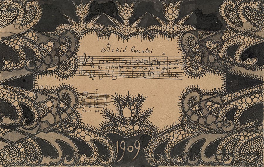 チュルリョーニス展 内なる星図 国立西洋美術館-3