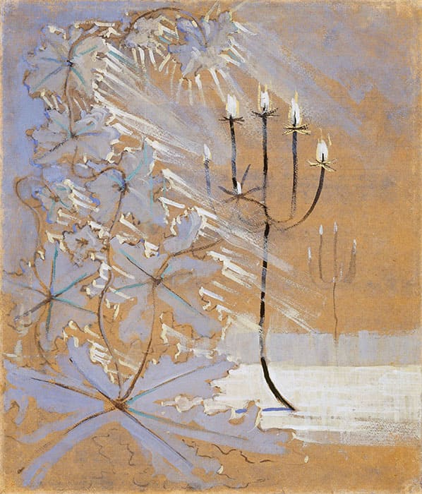 チュルリョーニス展 内なる星図 国立西洋美術館-7