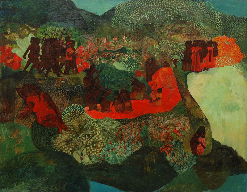 簪（かんざし）—位里、俊、スマの名作選 原爆の図 丸木美術館-6