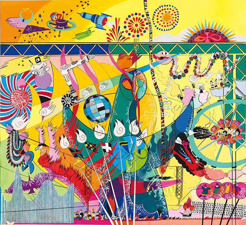 愛媛／松山ミュージアムストリート特別企画　真鍋博　カコをみる、イマをみる、ミライをみる 愛媛県美術館-1