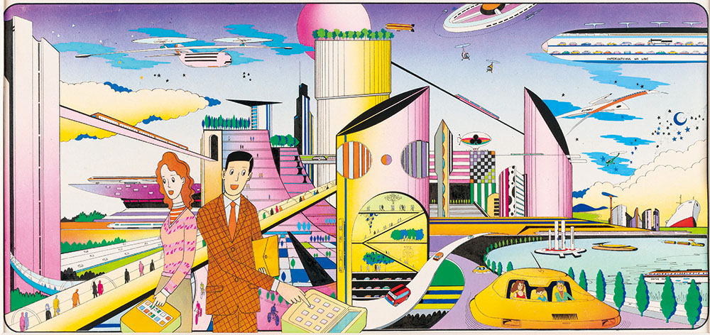 愛媛／松山ミュージアムストリート特別企画　真鍋博　カコをみる、イマをみる、ミライをみる 愛媛県美術館-3