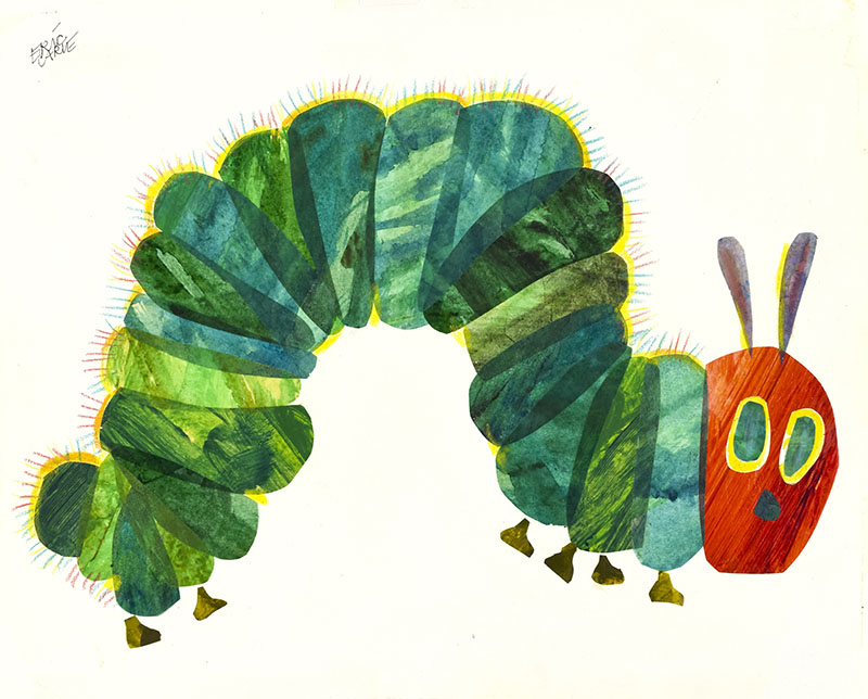 エリック・カール展　はじまりは、はらぺこあおむし 東京都現代美術館-1