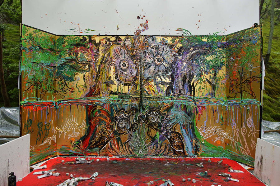 SIMOSE新コレクション展 後期　—サム・フォールズ、小松美羽— 下瀬美術館-1