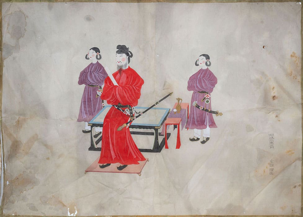 芸工展2025「法隆寺金堂壁画複製印刷と丸井金猊＊観音圖」 丸井金猊ラボ∞谷中Ｍ類栖/1f-6