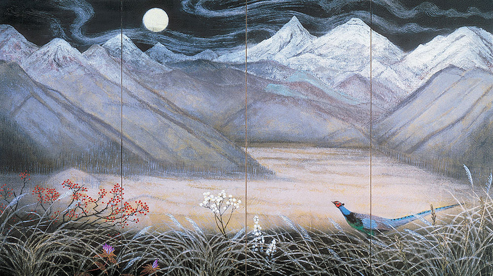 風景の抒情詩　山本丘人展 Ⅰ.軽井沢・湘南風景 Ⅱ.真実の心象風景をもとめて 箱根・芦ノ湖成川美術館-1