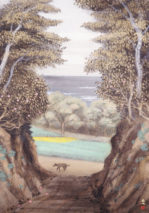 風景の抒情詩　山本丘人展 Ⅰ.軽井沢・湘南風景 Ⅱ.真実の心象風景をもとめて 箱根・芦ノ湖成川美術館-3