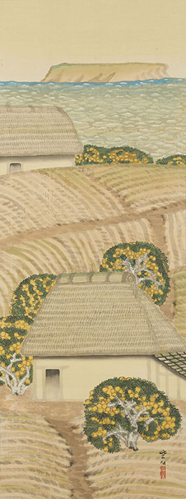 没後110年 日本画の革命児 今村紫紅 横浜美術館-10