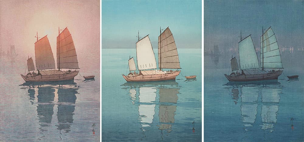 光る海　吉田博展 MOA美術館-2