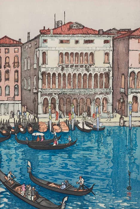 光る海　吉田博展 MOA美術館-4