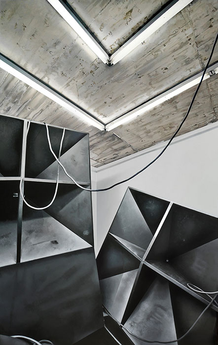 メタル展　榎忠、遠藤麻衣子、エロディ・ルスール 銀座メゾンエルメス  ル・フォーラム-2