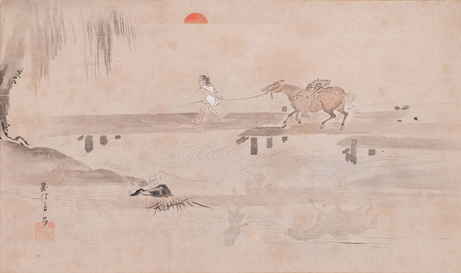 元禄！師宣劇場 十二ヶ月風俗図巻 大公開 静嘉堂文庫美術館（静嘉堂＠丸の内）-5