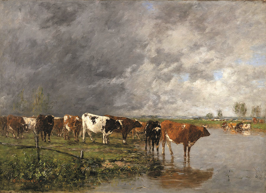 ウジェーヌ・ブーダン展 SOMPO美術館-11