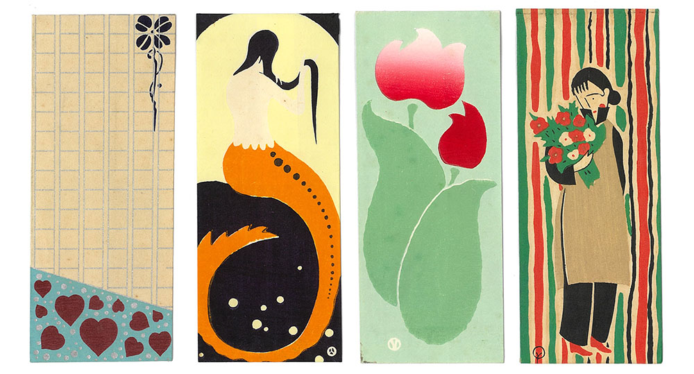 大正ロマンの小さな美 絵封筒の世界展 ―夢二・かいちを中心に、名もなき図案家まで― 竹久夢二美術館-9