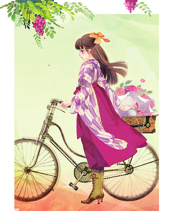 はいからモダン袴スタイル　―「女袴」の近現代― 弥生美術館-16