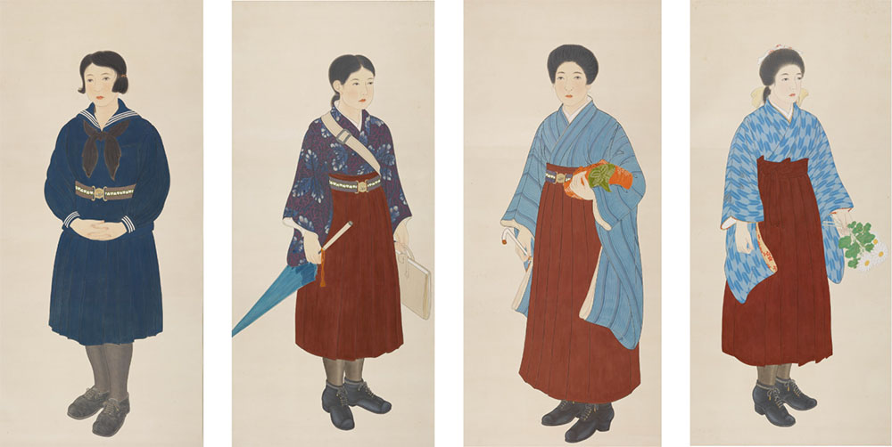 はいからモダン袴スタイル　―「女袴」の近現代― 弥生美術館-1