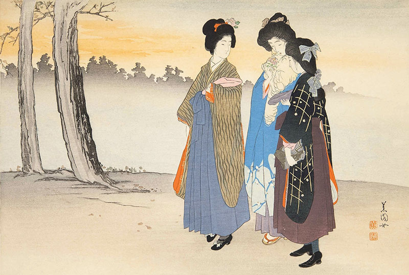 はいからモダン袴スタイル　―「女袴」の近現代― 弥生美術館-2