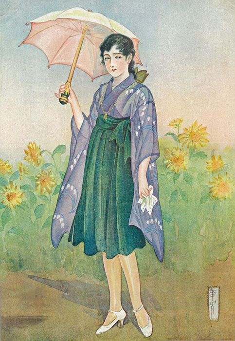 はいからモダン袴スタイル　―「女袴」の近現代― 弥生美術館-8