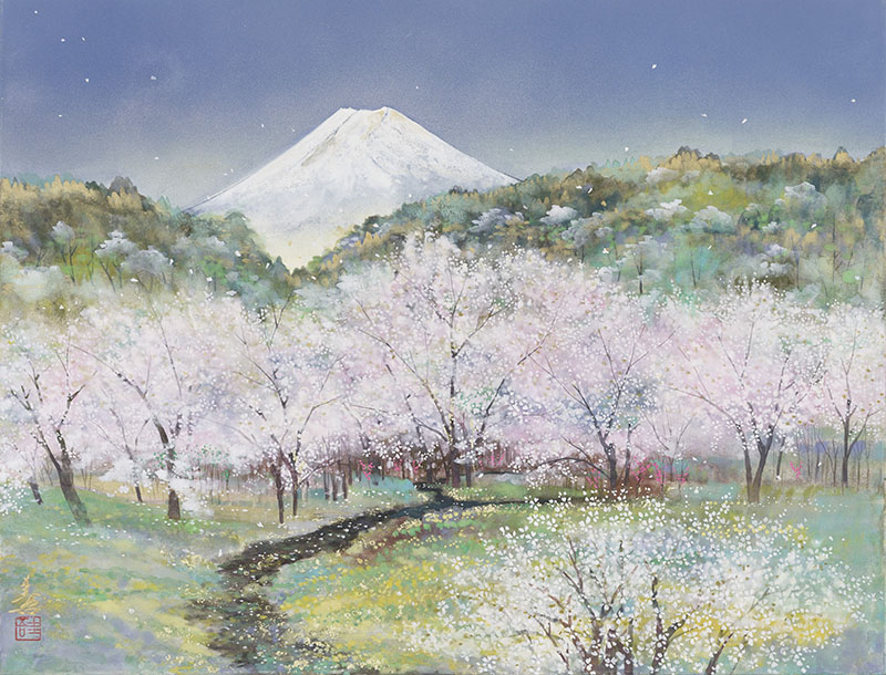 特集展示 富士山　花と雲と湖と 半蔵門ミュージアム-13