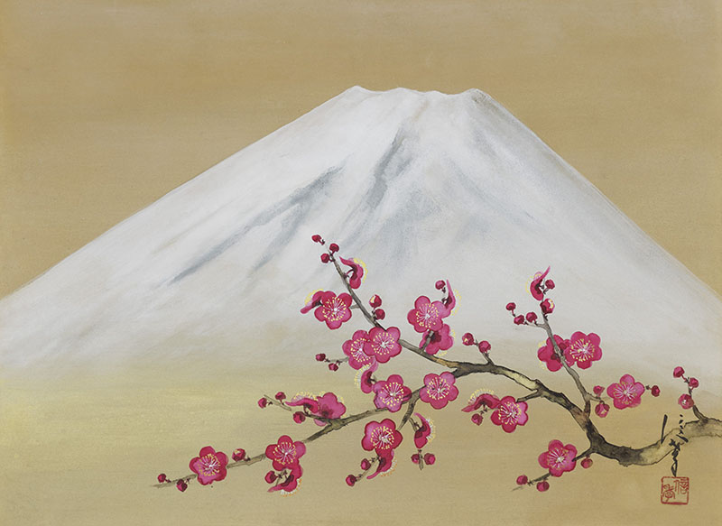 特集展示 富士山　花と雲と湖と 半蔵門ミュージアム-3