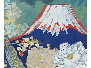 特集展示 富士山　花と雲と湖と