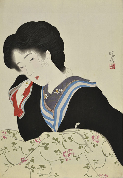 企画展「冬美人 ―押絵羽子板とともに―」 鎌倉市鏑木清方記念美術館-1