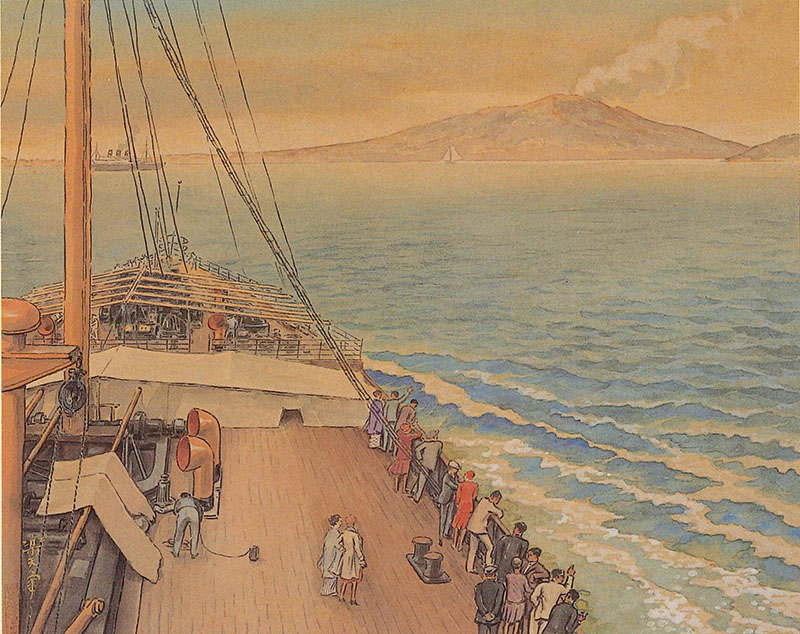 初冬特別展「昭和100年！旅する蓬春」 山口蓬春記念館-6