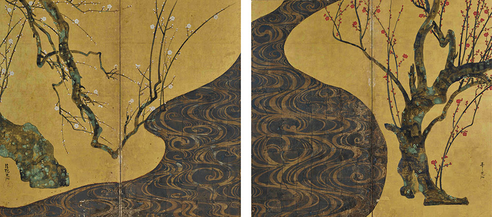 名品展　国宝「紅白梅図屏風」 MOA美術館-1