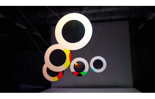 アート＋コム/ライゾマティクスリサーチ　光と動きの「ポエティクス/ストラクチャー」 NTTインターコミュニケーション・センター［ICC］-6