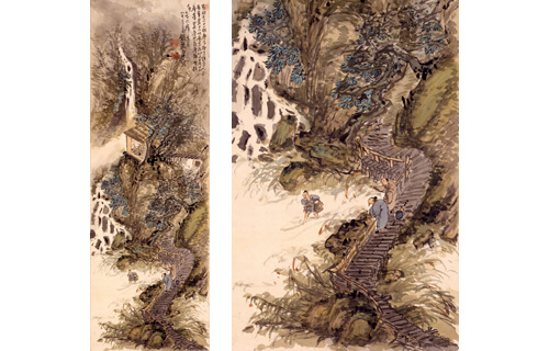 楽しい隠遁　山水に遊ぶ－雪舟、竹田、そして鉄斎－ 泉屋博古館-3