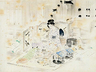 企画展「見る・愛でる　小さな芸術 ―鏑木清方の卓上芸術―」