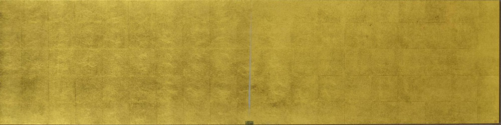 篠田桃紅 金と銀─光の彩り 岐阜現代美術館-2