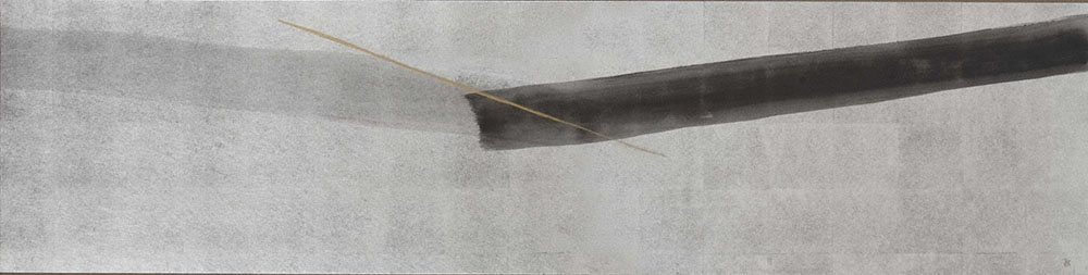 篠田桃紅 金と銀─光の彩り 岐阜現代美術館-3