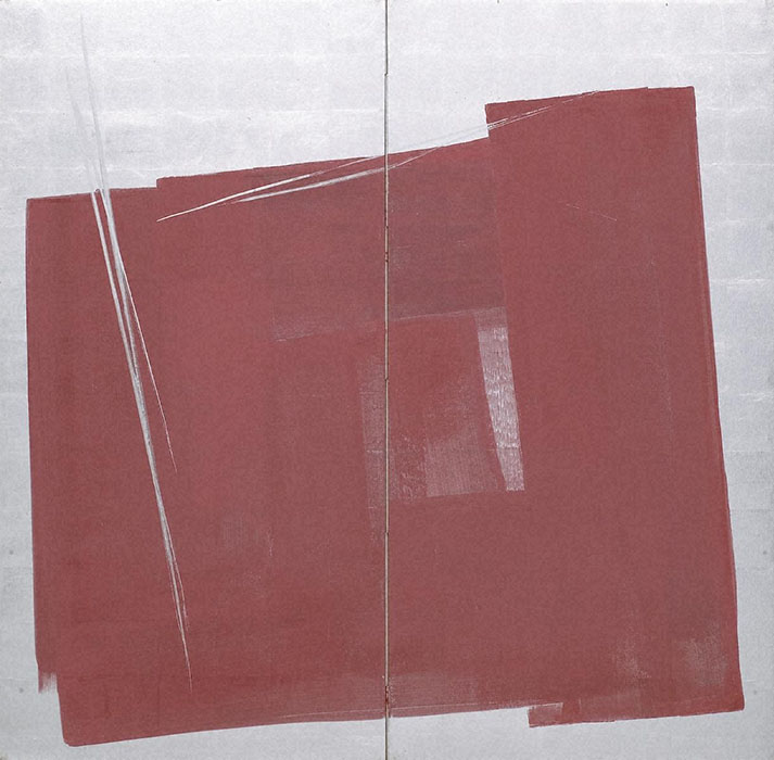 篠田桃紅 金と銀─光の彩り 岐阜現代美術館-5