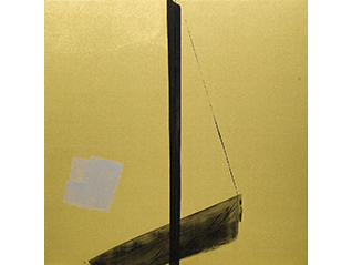 篠田桃紅 金と銀─光の彩り